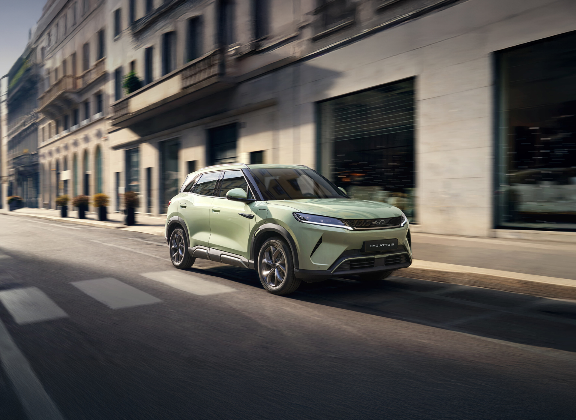 BYD ATTO&nbsp;2<br />
El SUV 100% el&eacute;ctrico