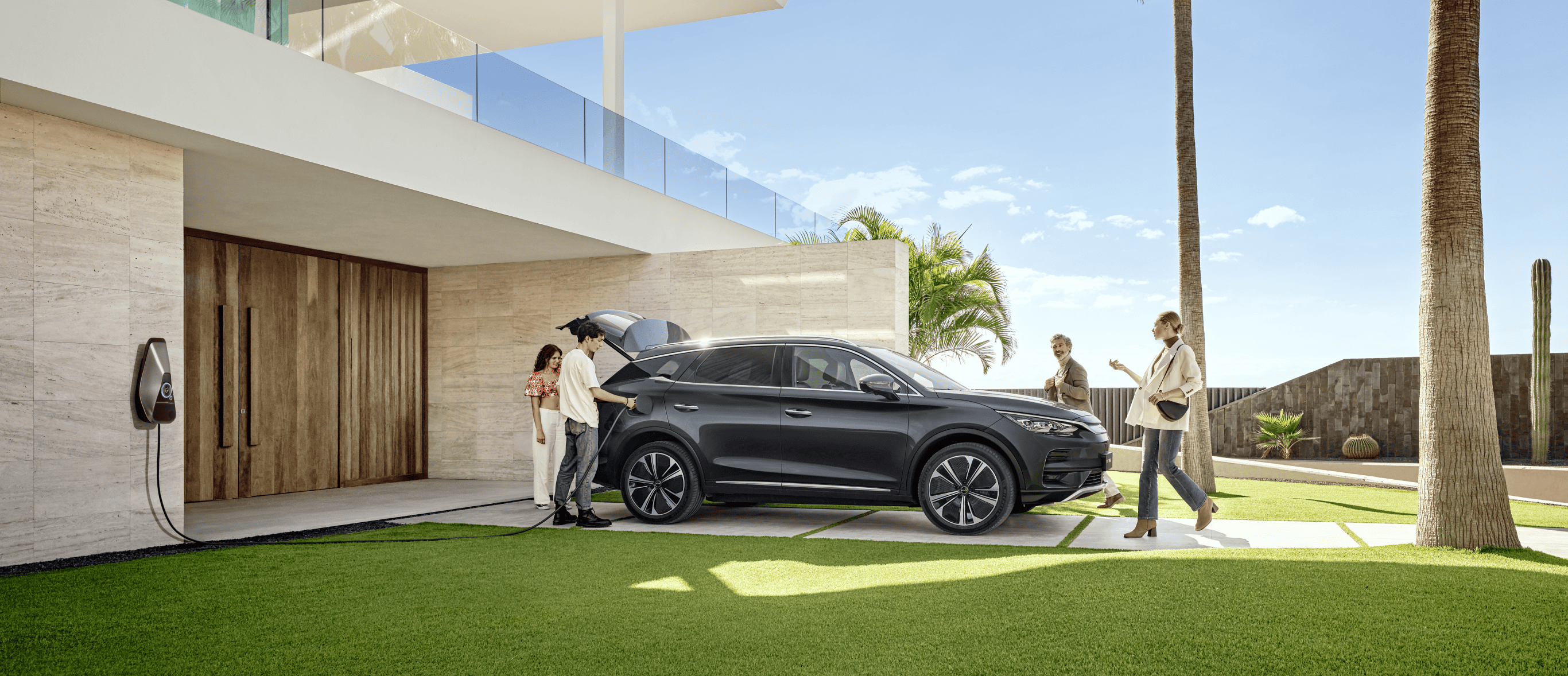 BYD Tang<br />
SUV 7 plazas el&eacute;ctrico.